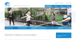 Desktop Screenshot of gfvo.ch
